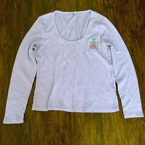 Juicy Couture Lavender Long Sleeve Top